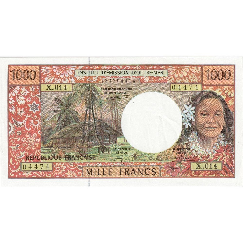 [#336235] New Caledonia, 1000 Francs, NOUMÉA, UNC