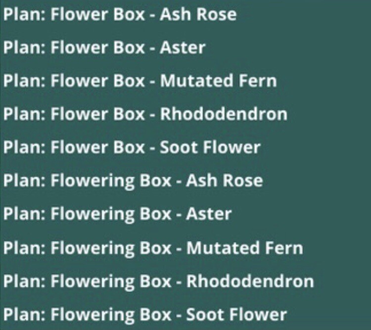 (Xbox) Every Fasnacht Plan Bundle - 47 Plans In Total