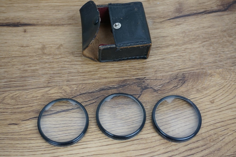 52mm Close-Up Macro Lens Filter Set (1,2,3) Closeup Kit