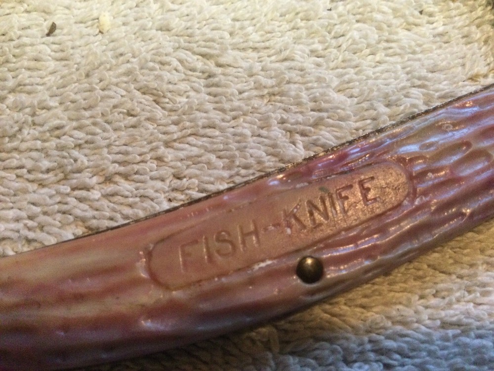 Vintage Folding Fish–Knife 5”. Made In USA