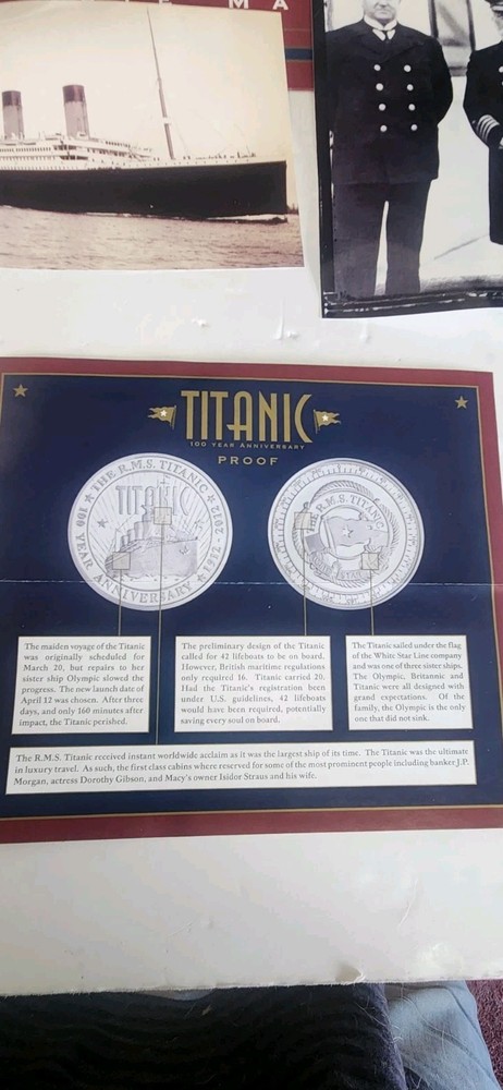 Collectable Titanic 100th Anniversary Memorabilia