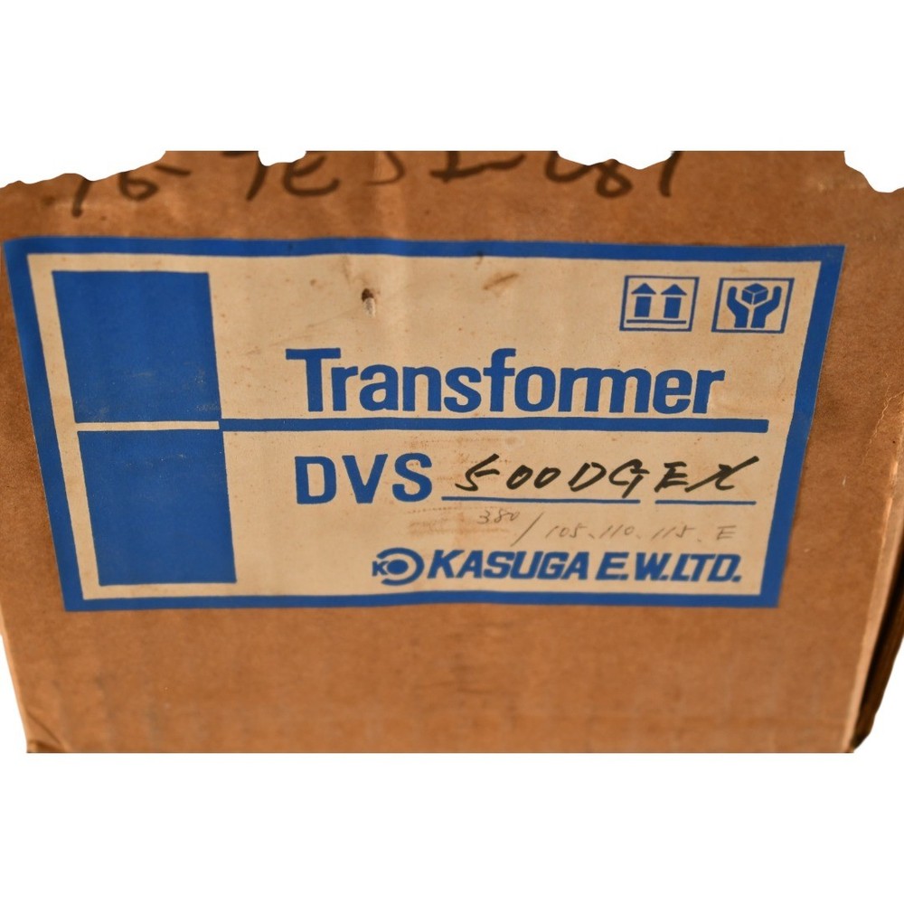 NEW Kasuga E.W. DVS500DGEX DVS500 Transformer 500VA 1PH Isolation