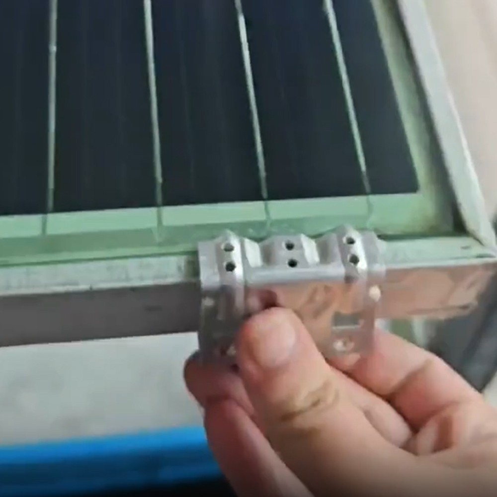 Solar Panel Drainage Clips 10 Pcs for Optimal Performance and Sludge Management