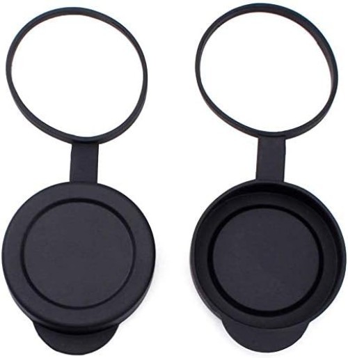 Scratch-Resistant Rubber Lens Covers for Binoculars, Dustproof 52-54mm