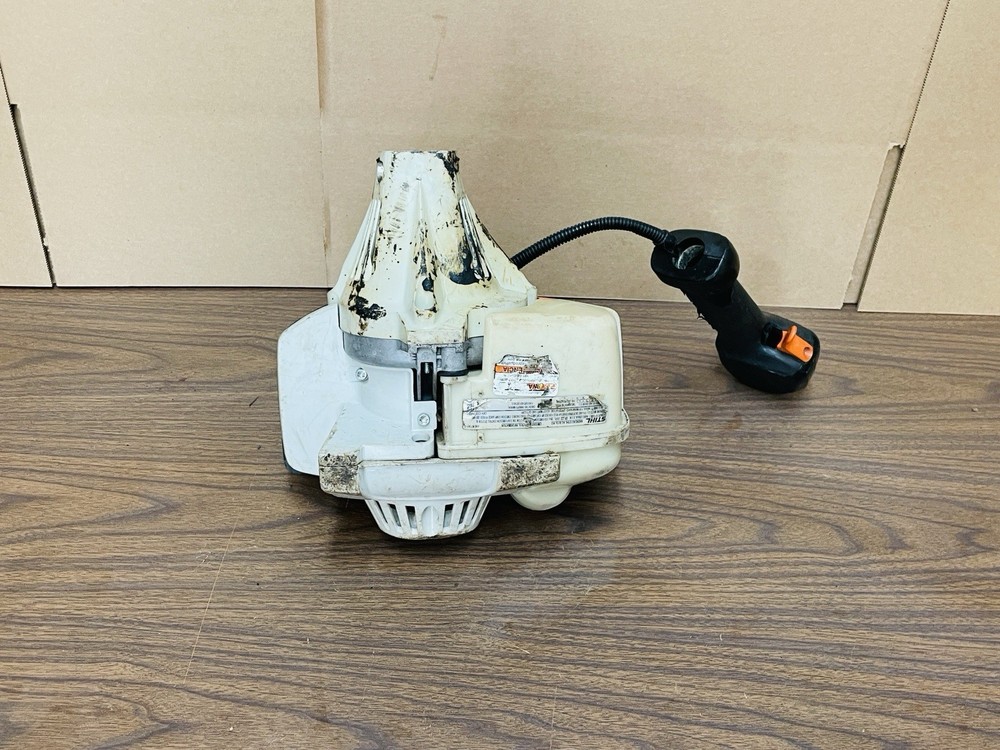 STIHL FS91R Trimmer Engine Head For Project - Started Up - 28cc Read Notes 🛠️