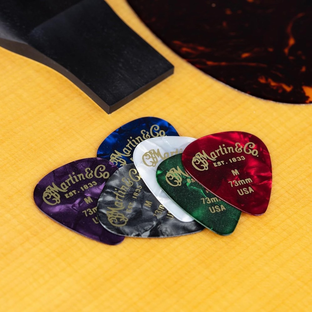 Martin Starter Pack – Guitar Accessories Bundle | Capo, Clip-On Tuner, Pic