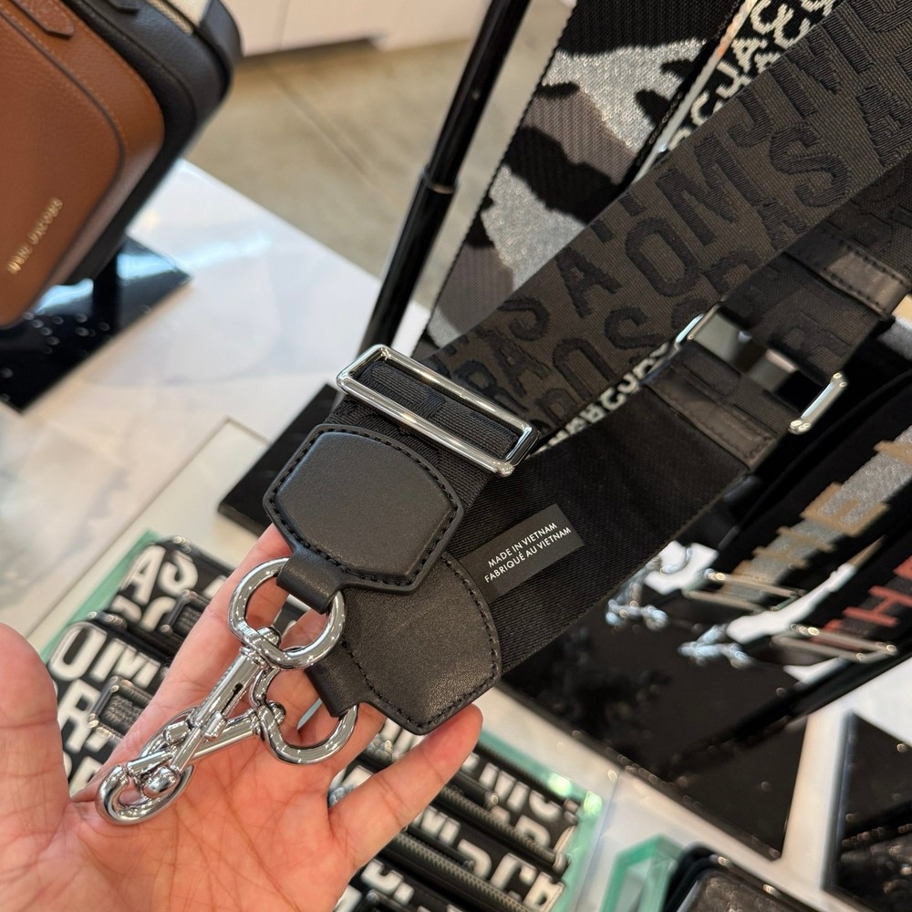 MARC JACOBS Logo Webbing Strap (Bag Belt) 2 inch $85