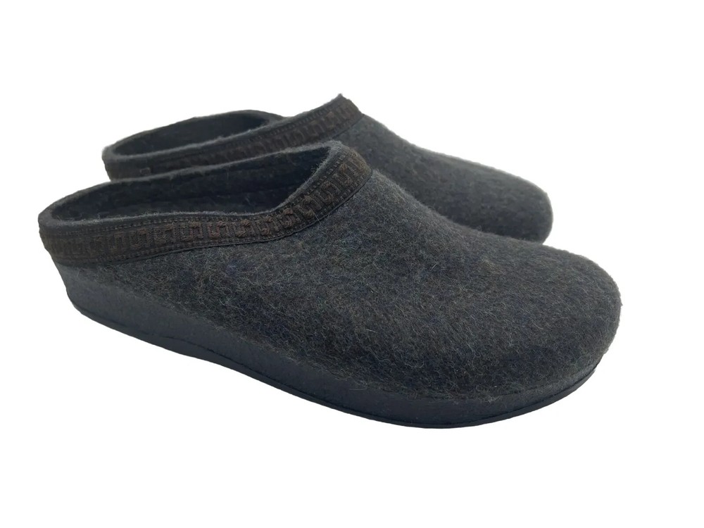Stegmann Women's Wool Clog Poly Sole Marone Size 10