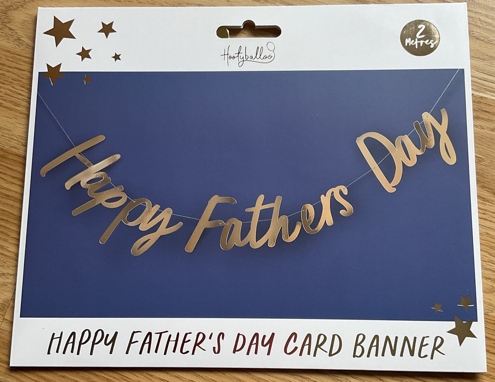 Happy Fathers Day Banner celebration party