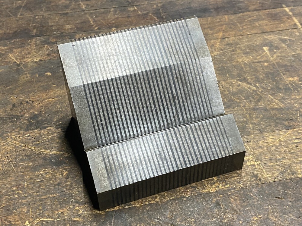 Vintage Tool Makers Magnetic Transfer Block Angle Plate
