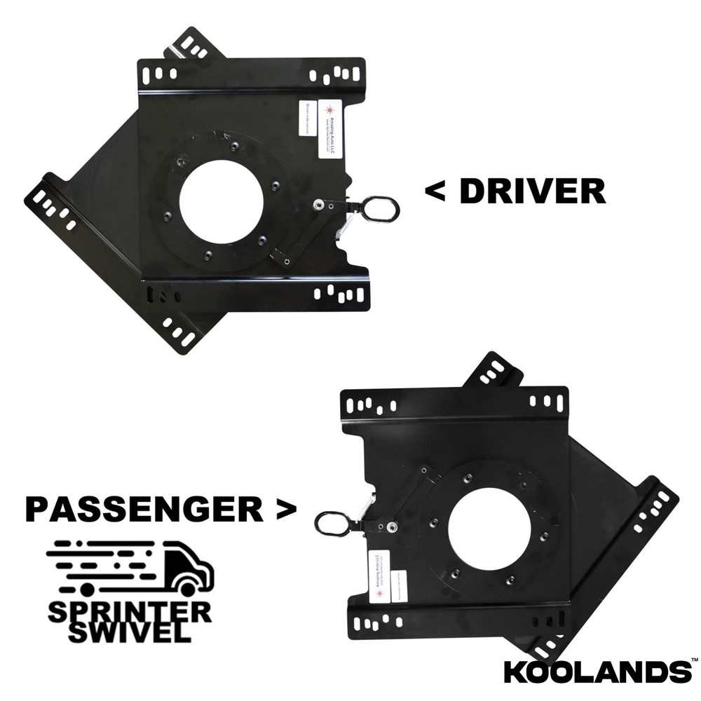 Amazing Auto LLC Universal seat swivel for Sprinter/Transit/Promaster