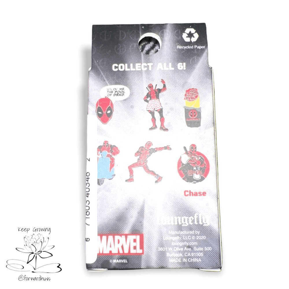 1 PIN Loungefly Marvel Deadpool Blind Box Enamel Pin