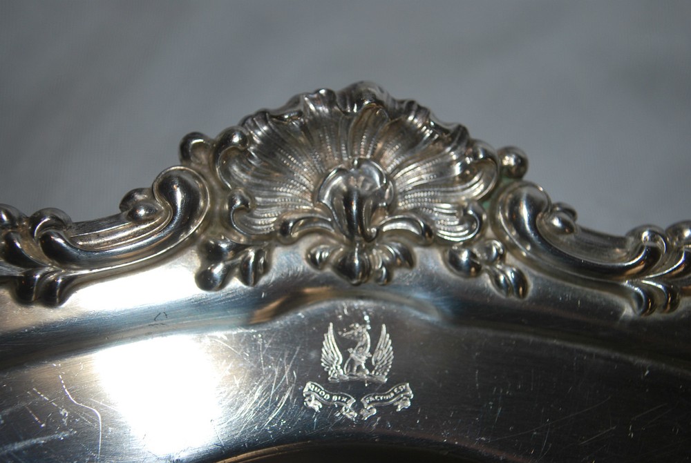 Durgin Sterling Silver Repousse Covered Convertible Vegetable Dish Rev. Dr. Dix