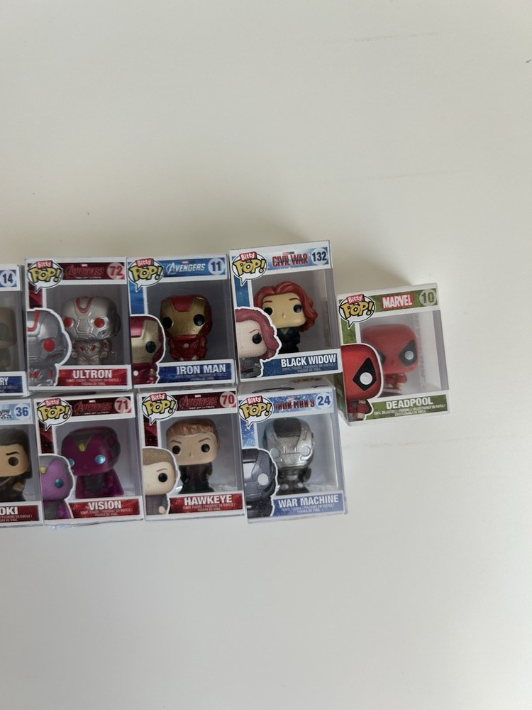 Funko Bitty Pop Marvel Infinity Saga Avengers Comics Collectibles Plus Deadpool
