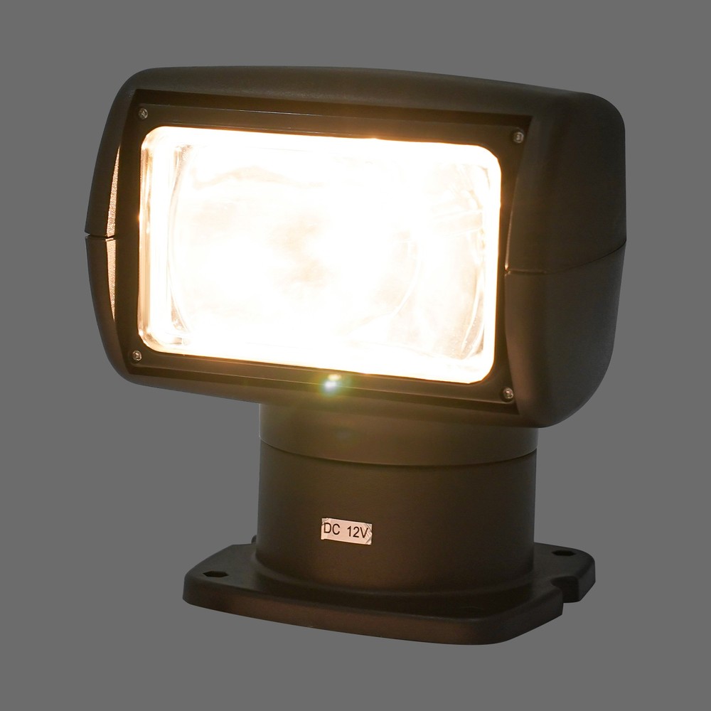 Yacht Remote Control Searchlight Multi-function Boat Spotlight Halogen 12V 100W
