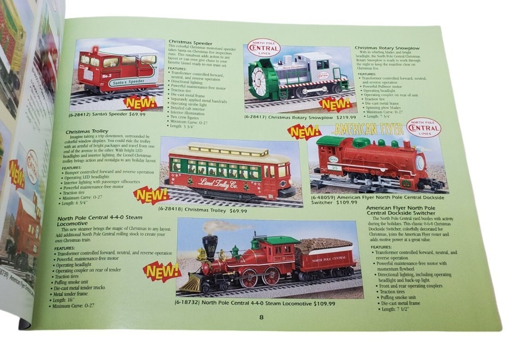 Lionel Train 2006 Christmas Catalog(s)