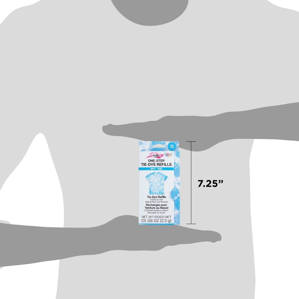 One-Step Tie-Dye Kit Dye Refill Packs Sky