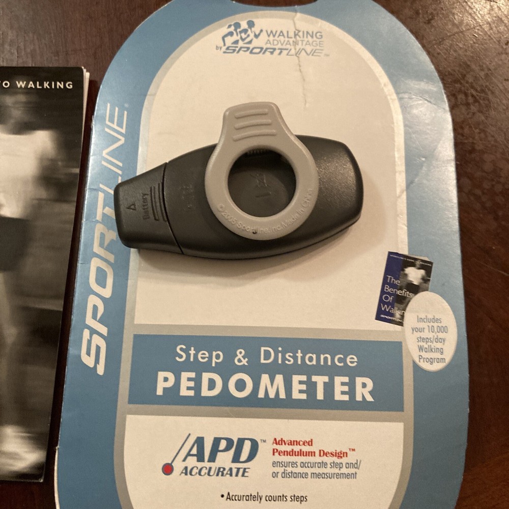 LRII30 Sportline 340 Step & Distance Pedometer