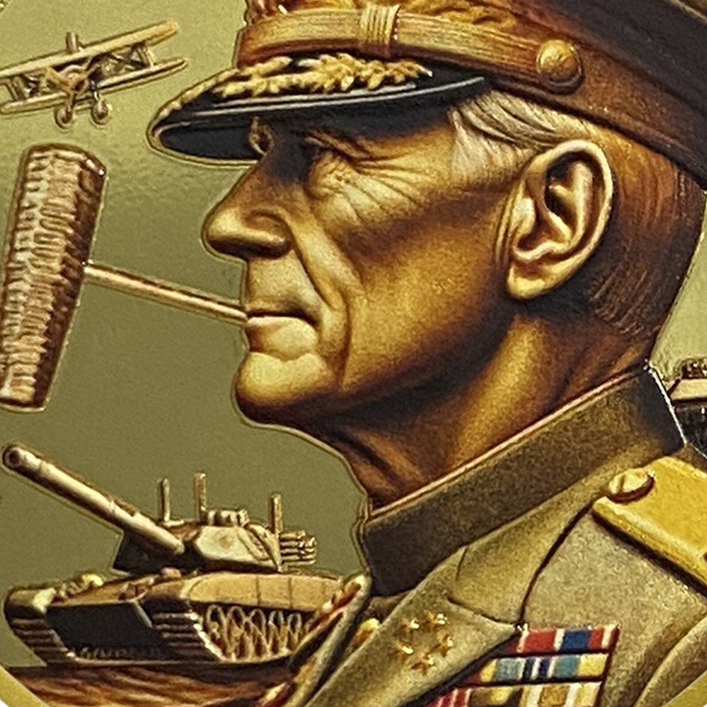 Douglas MacArthur Military Commemorative Coin Remembering Our Greatest Celebrity