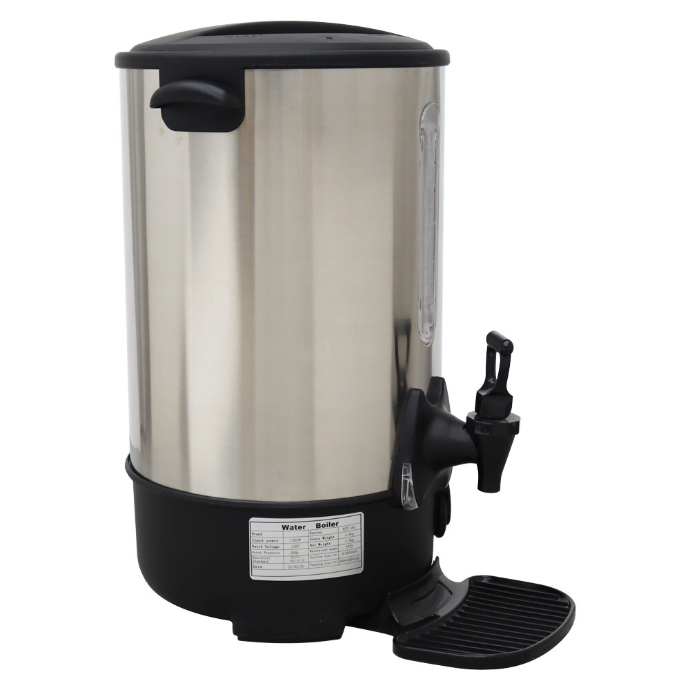 New 3.41Gallon 12.9L Stainless Steel Commercial Office Hot Milk Dispenser 110V