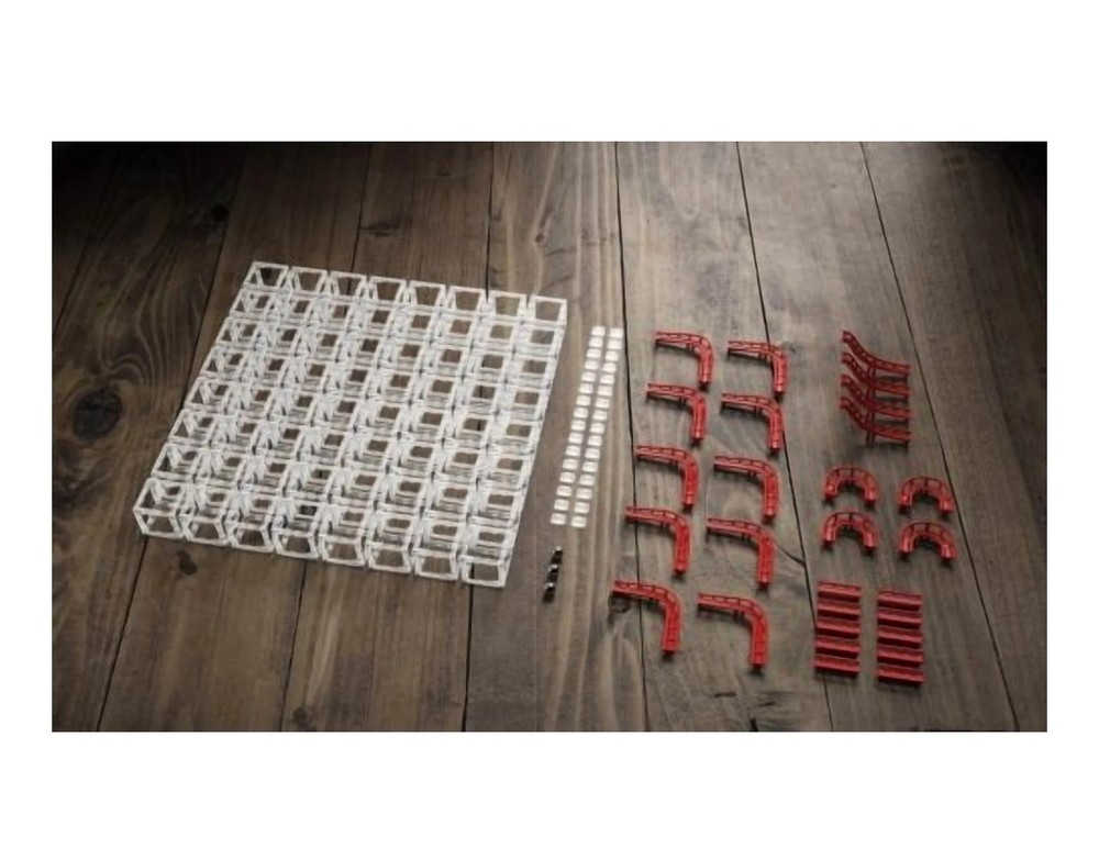Magnetcubes Coaster Cubes Marble Roller Coaster Run 127 Pieces Starter Pack