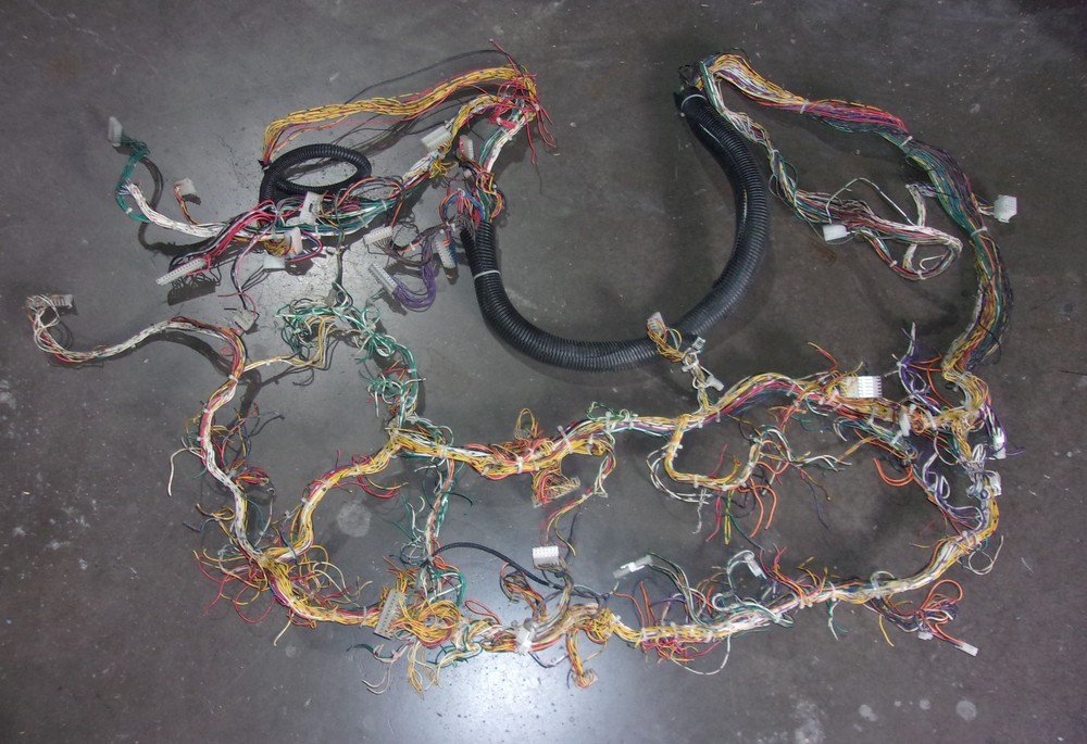 SEGA SPACE JAM PINBALL MACHINE WIRING HARNESS - Used