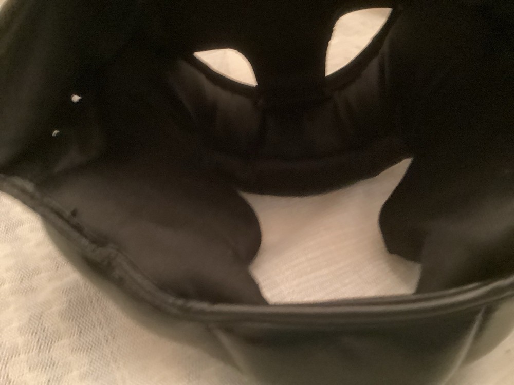 Tworiver Boys Boxing Head Gear Black No 9 Adjustable