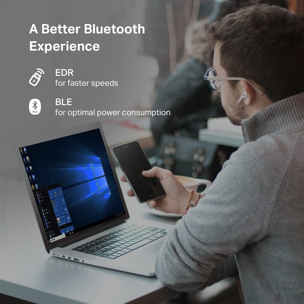 TP-Link UB500 Bluetooth 5.3 Wireless USB Dongle Adapter for PC Computer/XBox/PS4