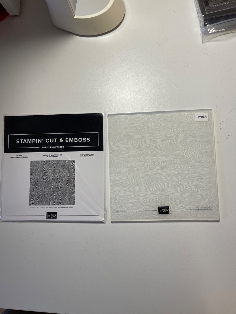 Stampin' Up! *TIMBER* 3D Embossing Folder