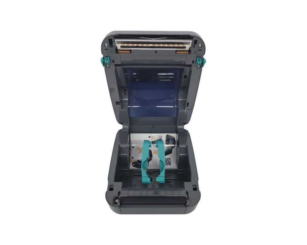 Zebra GK420D Barcode Label Printer INCLUDING POWER USED PRINTHEAD