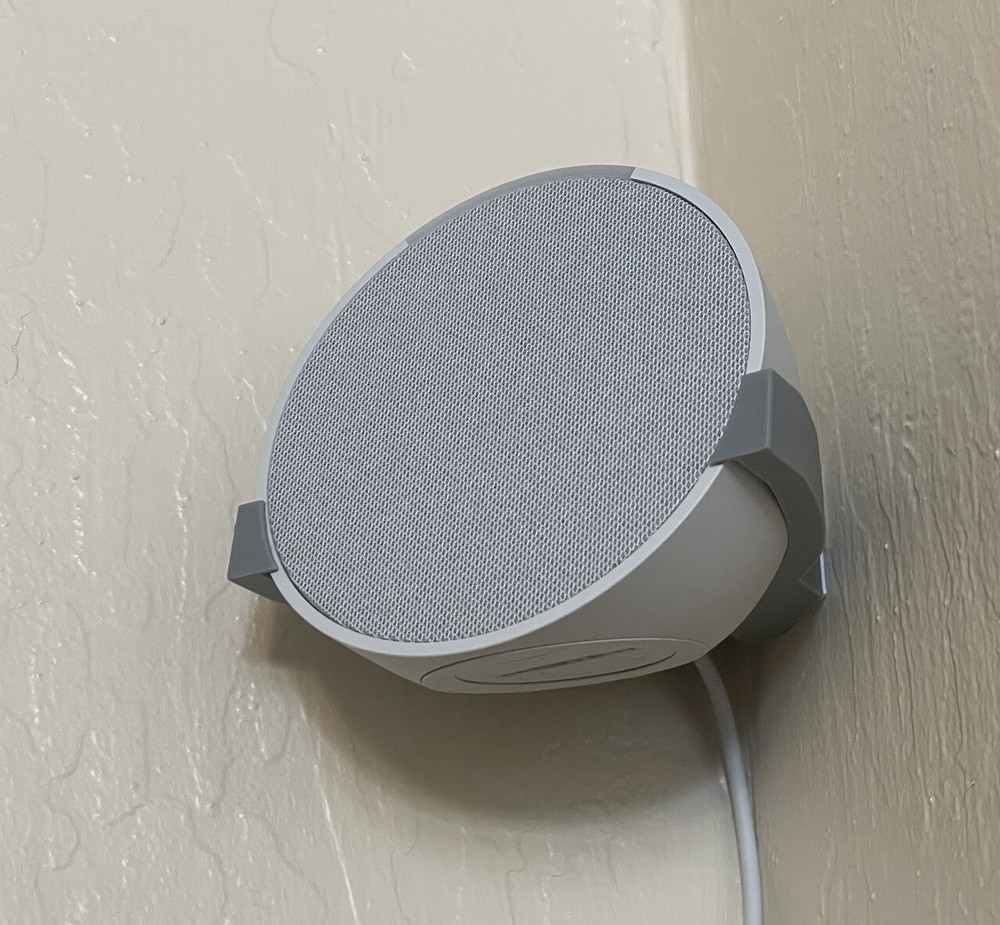 Echo Pop Wall  & Corner Mount Bracket Holder Accessory GRAY!!