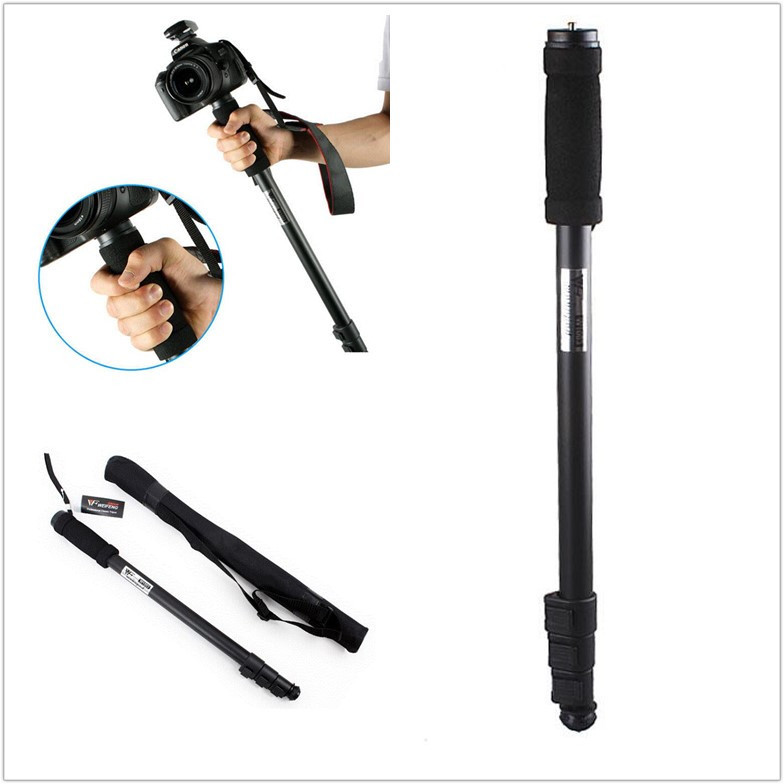 Extendable 70" Walking Stick & DSLR For Nikon Canon Camera MonoPod - Backpacking