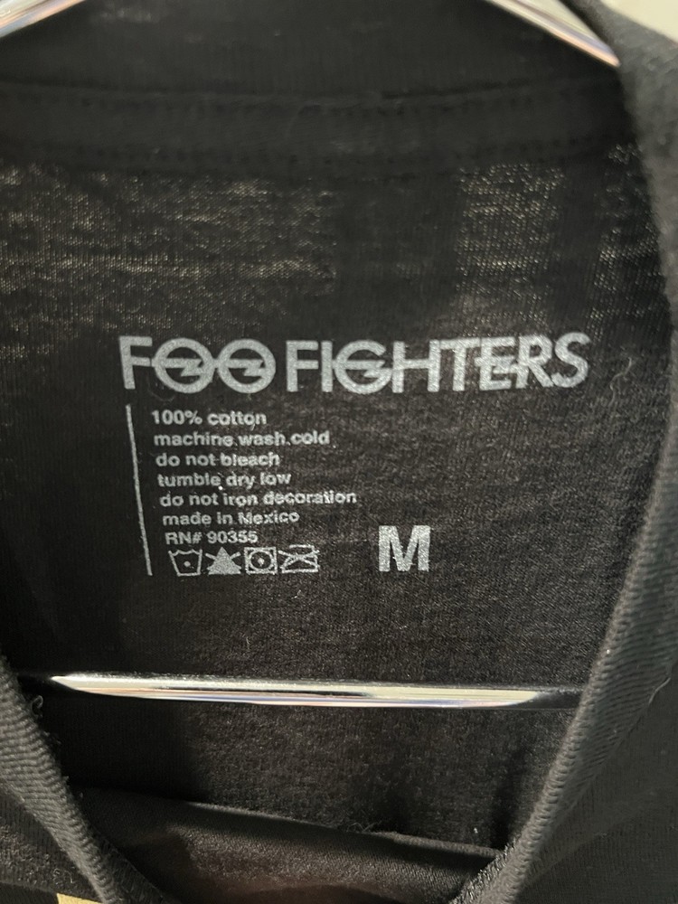 Foo Fighters Black Tour 2023 Tshirt M New