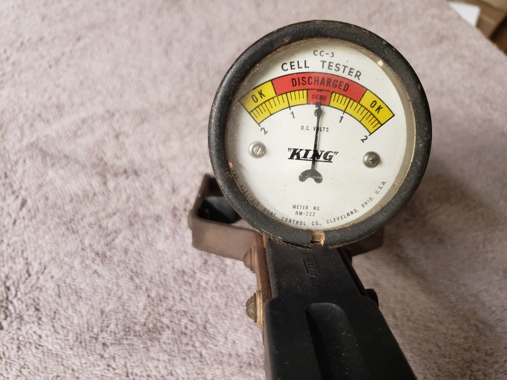 Vintage King Cell tester