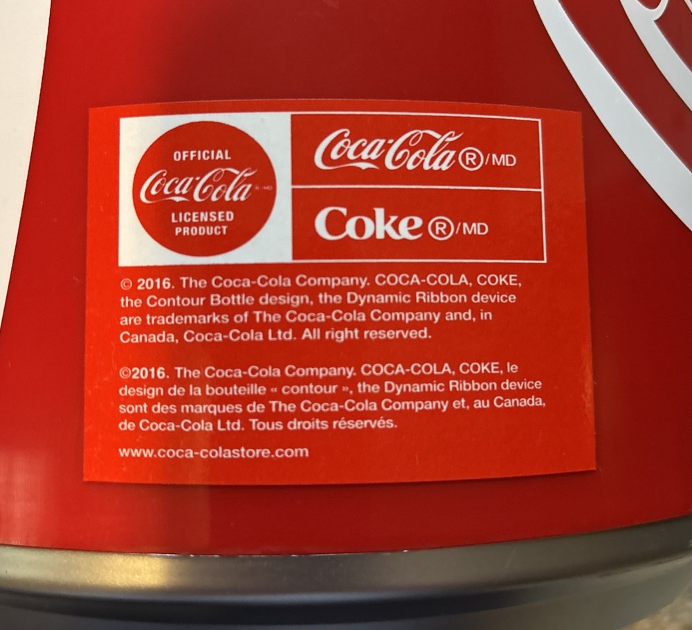 Coca-Cola Portable Mini Fridge # CC-06