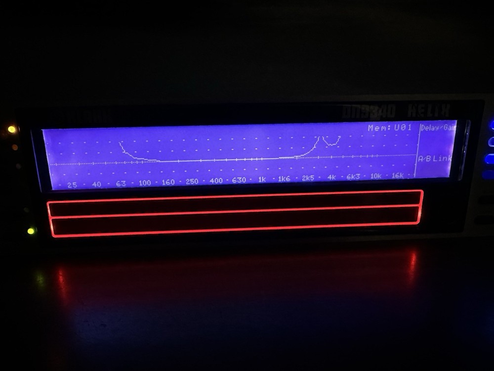 Klark Teknik DN9340 DIGITAL EQUALIZER WORKING GREAT