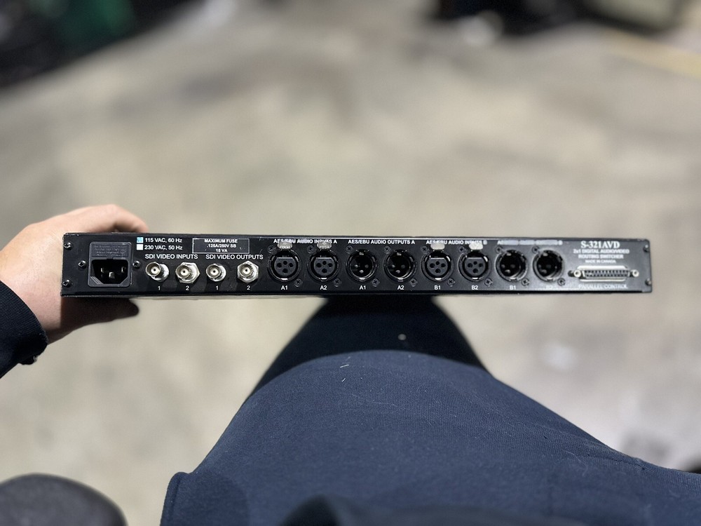 Videoquip Research Limited S-321AVD Switch Interface System