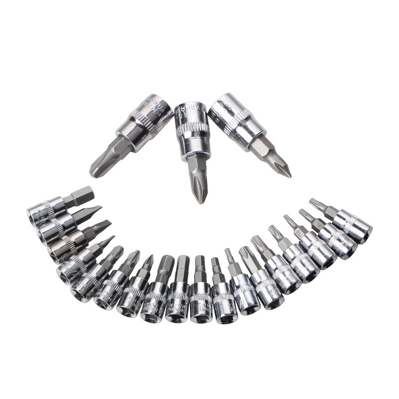46 piece socket ratchet wrench Xiaofei quick release batch head combination set