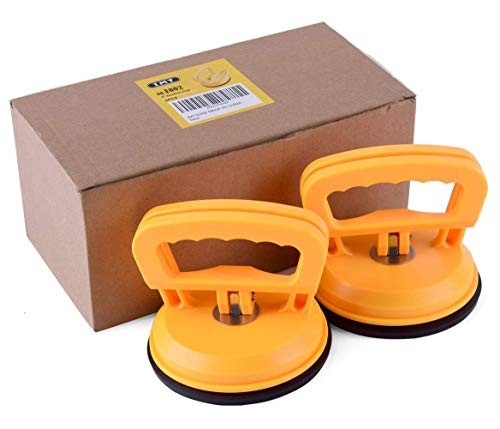 2Pack 5-Inch Suction Cup Lifting Tool - 110lb Vertical & 130lb 5" 2Pack