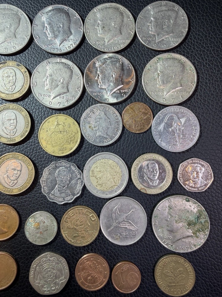 Set Of 49 Different Coins