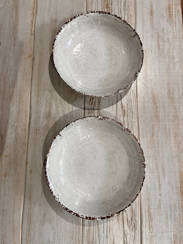 Williams-Sonoma, Crackle-Glaze Rustic Italian Collection Set