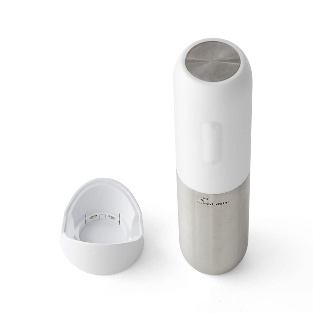 Compact Electric Corkscrew Wine Bottle Opener white 10.75 Inches