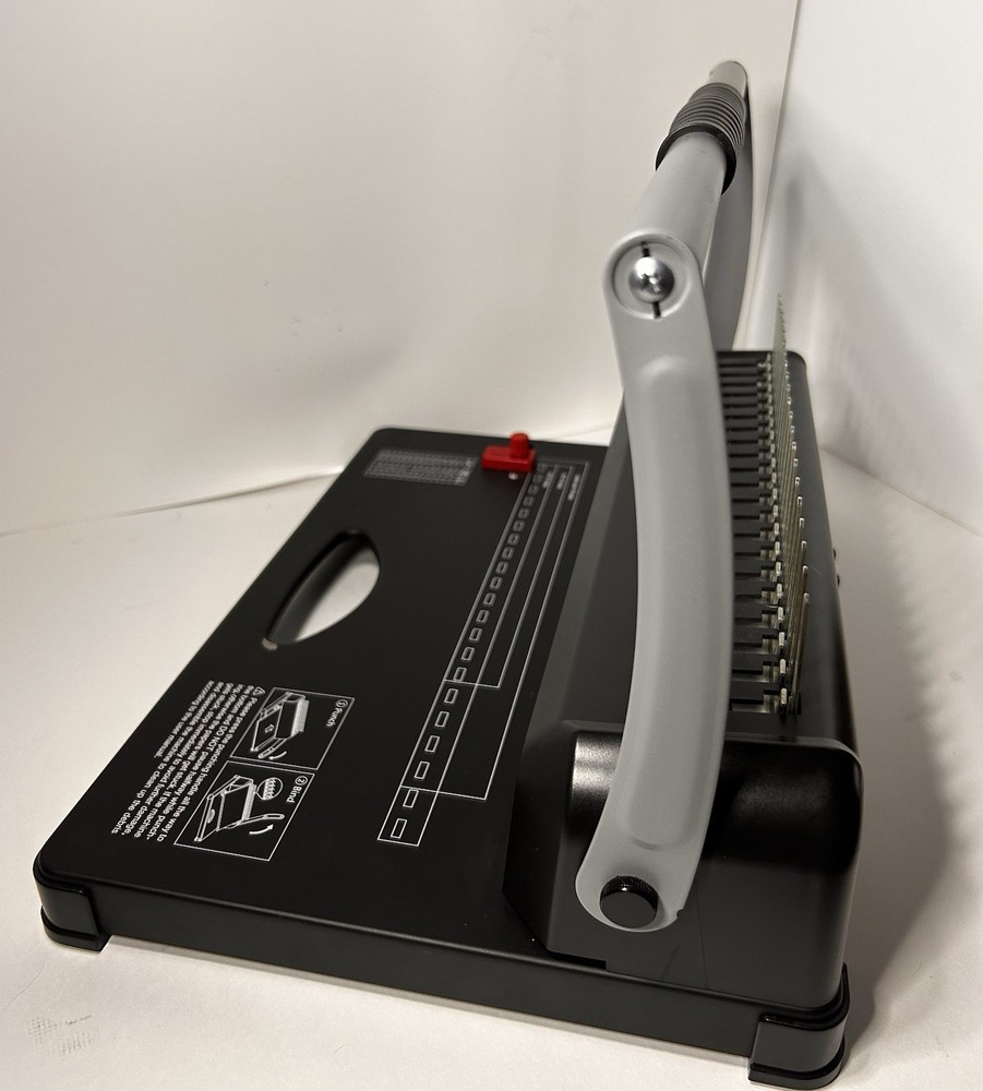 Tianse Binding Machine 21-Holes, 450 Sheets Comb Binder Book Maker