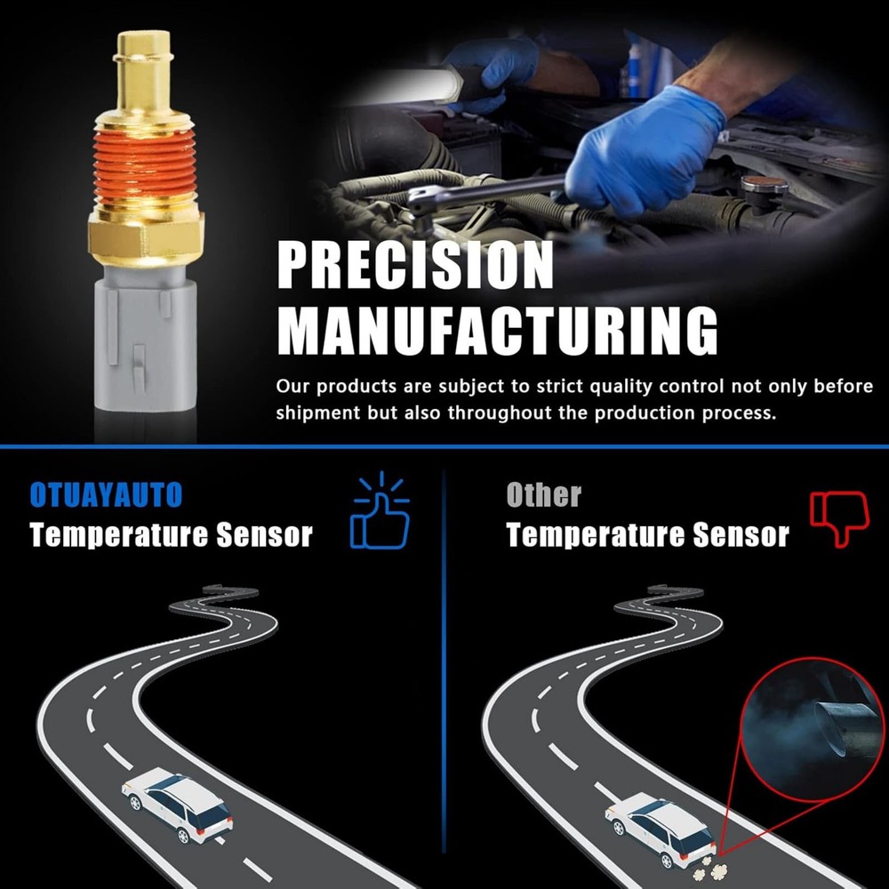 1PCS 5149077AB Engine Coolant Temperature Sensor For Dodge Durango 2008-2022