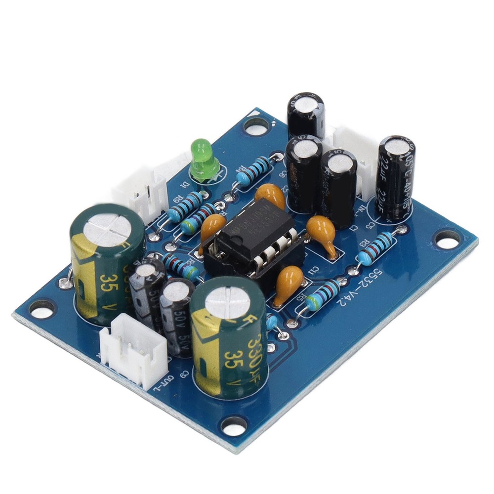 Preamp Module Audio Preamplifier Board NE5532 Chip Accessory Part For Replace↑
