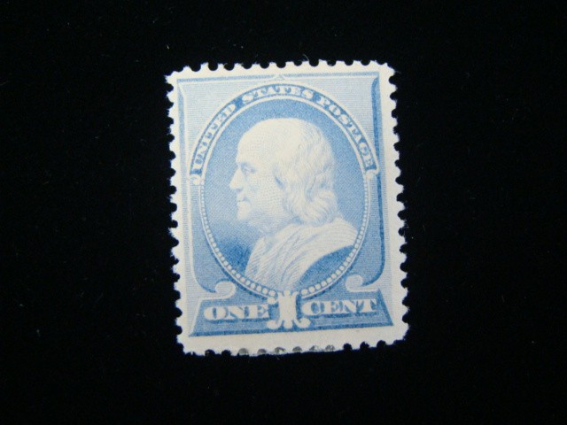 U.S. Scott #212 Mint Hinged O.G. Franklin $90.00 SCV Nice!