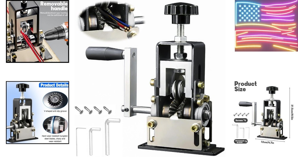 Versatile Copper Wire Stripper Machine - 1-25mm for Efficient Wire Handling