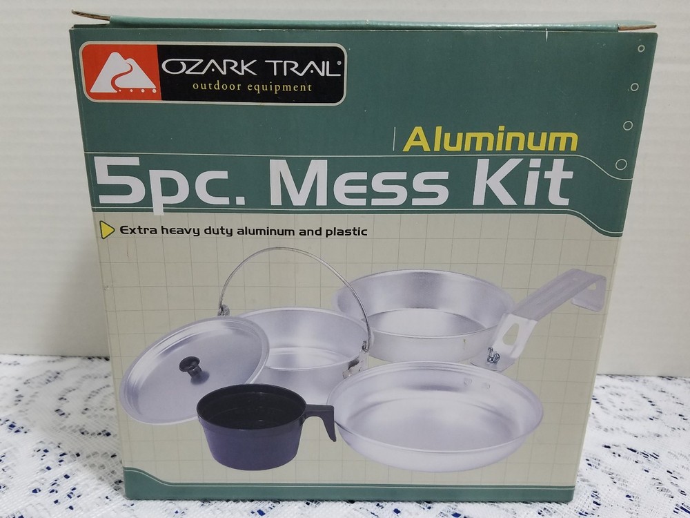 5 Piece ALUMINUM Mess Kit  Ozark Trail