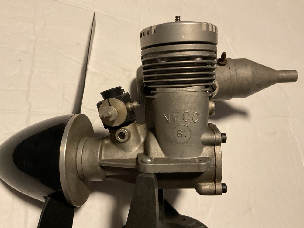 Veco 61F Glow Plug Engine w/ Muffler