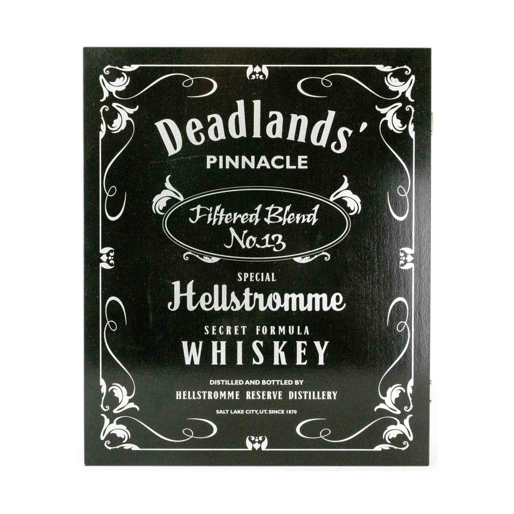 Pinnacle Deadlands Hellstromme Whiskey Box + Extras! EX/NM